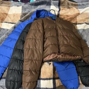 Cropped Puffer Jacket Bundle